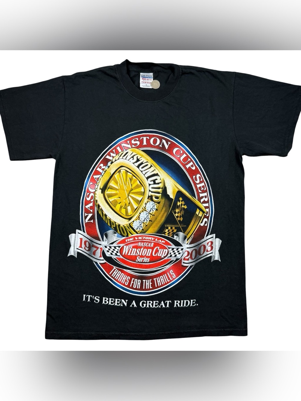VTG 2003 NASCAR Winston Cup Series Racing Victory Lap 33 Great Rides t-shirt M